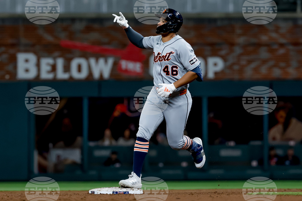 Tigers Braves Baseball