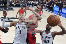 Trail Blazers Spurs Basketball