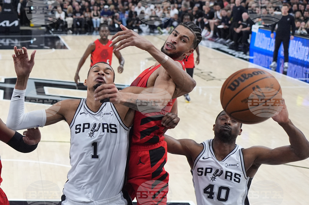 Trail Blazers Spurs Basketball