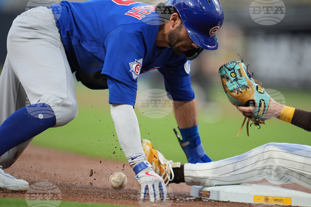 Cubs Padres Baseball
