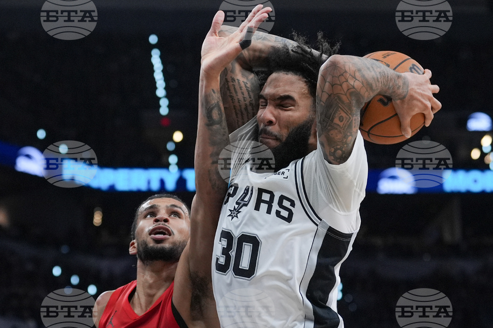 Trail Blazers Spurs Basketball