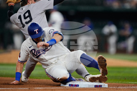 Yankees Rangers Baseball
