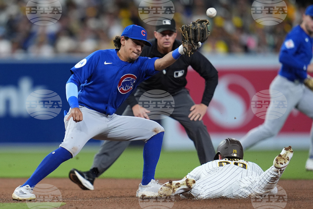 Cubs Padres Baseball