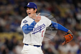 APTOPIX Marlins Dodgers Baseball
