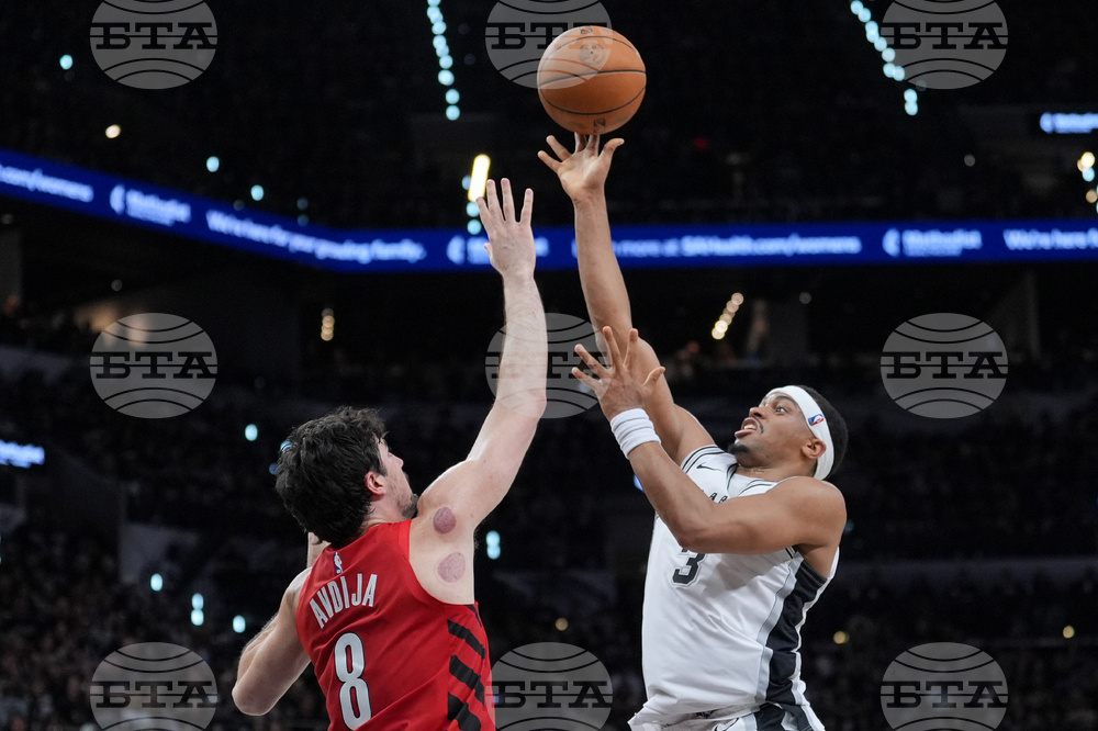 Trail Blazers Spurs Basketball