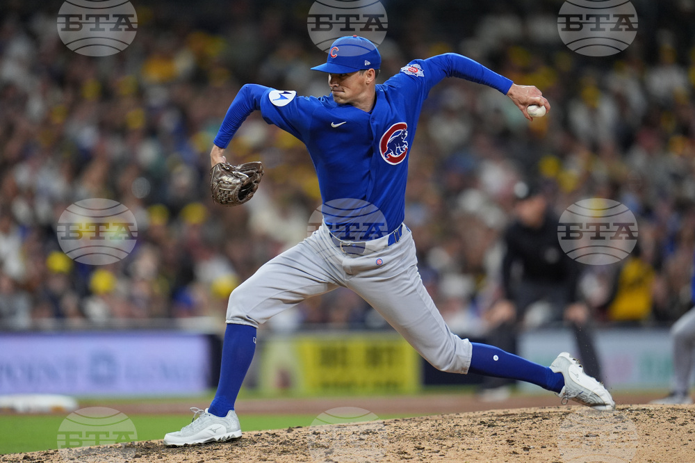 Cubs Padres Baseball