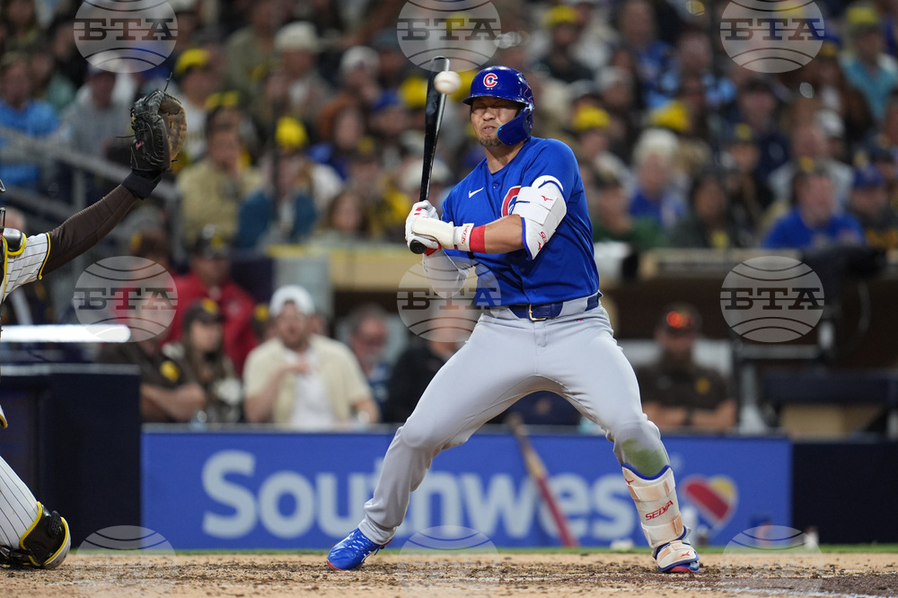 Cubs Padres Baseball