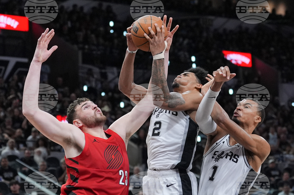Trail Blazers Spurs Basketball