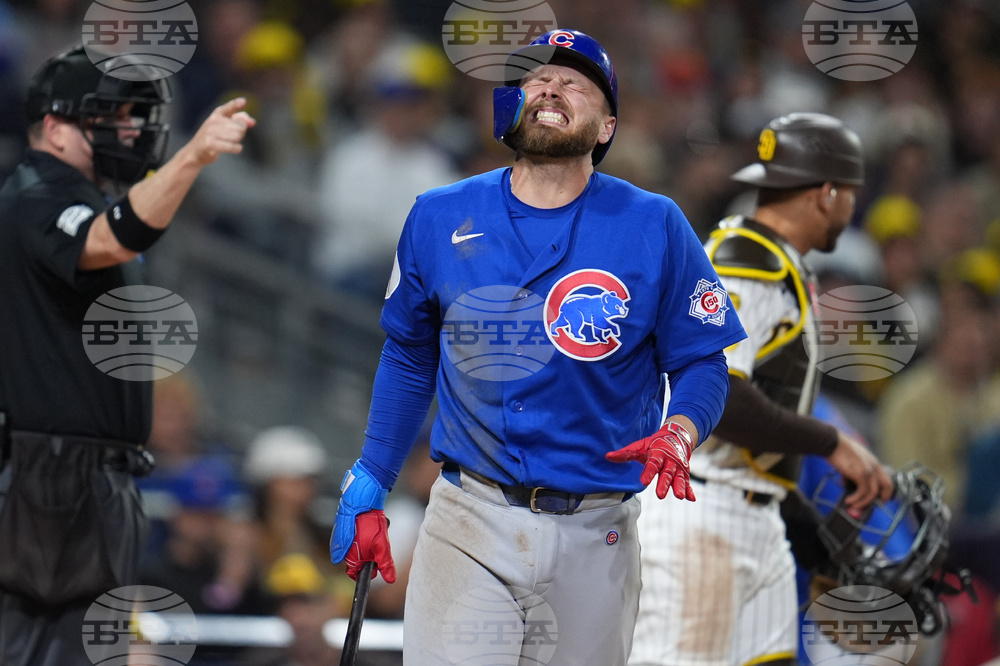 Cubs Padres Baseball