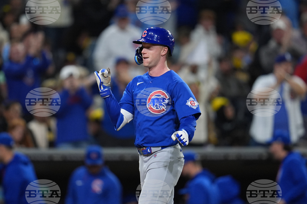 Cubs Padres Baseball