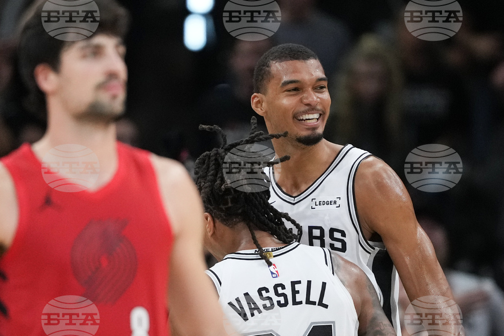 Trail Blazers Spurs Basketball