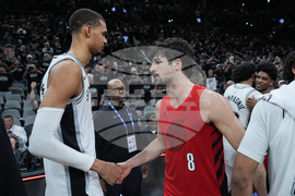 Trail Blazers Spurs Basketball