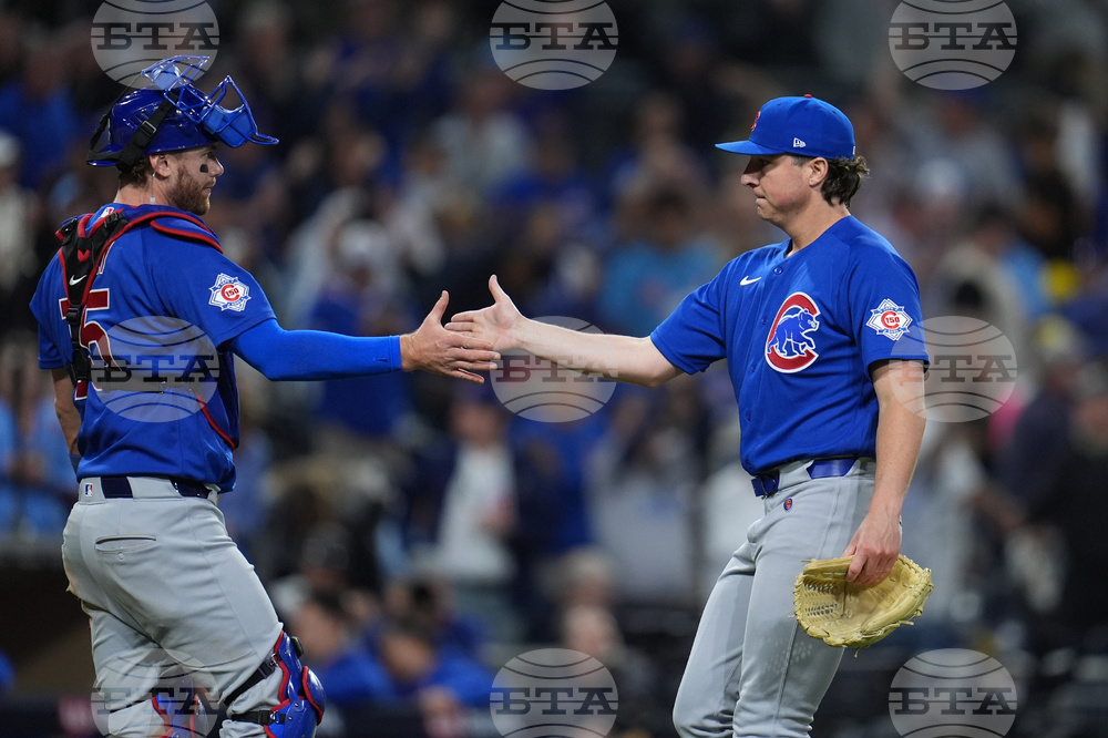Cubs Padres Baseball