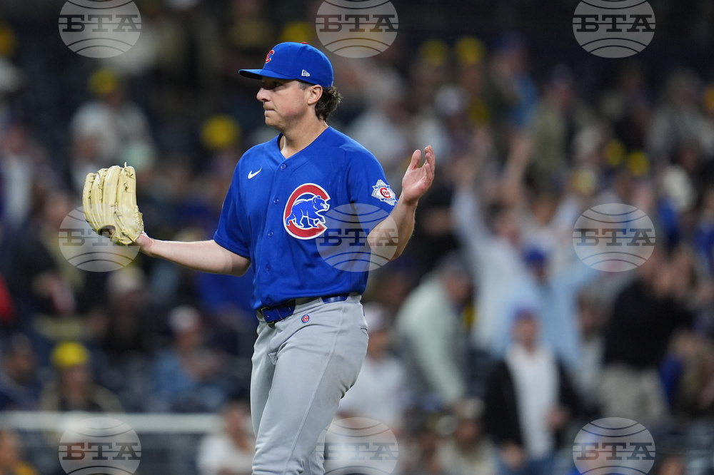 Cubs Padres Baseball