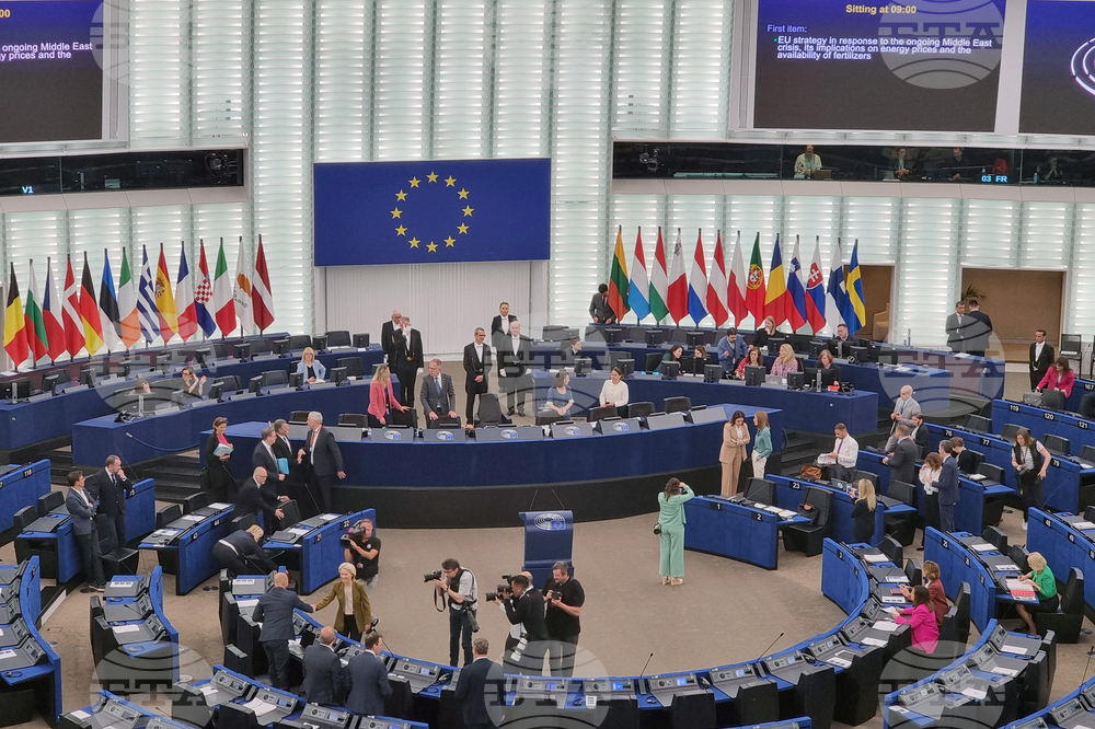 Франция - Страсбург - Европейски парламент - криза в Близкия изток - дебати