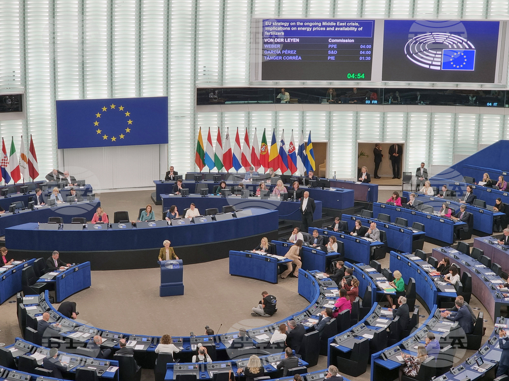 Франция - Страсбург - Европейски парламент - криза в Близкия изток - дебати