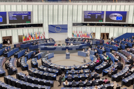 Франция - Страсбург - Европейски парламент - криза в Близкия изток - дебати