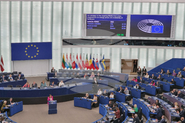 Франция - Страсбург - Европейски парламент - криза в Близкия изток - дебати