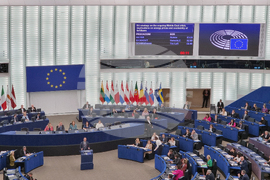 Франция - Страсбург - Европейски парламент - криза в Близкия изток - дебати