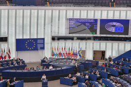 Франция - Страсбург - Европейски парламент - криза в Близкия изток - дебати