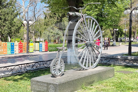 Нова Загора - музей - велосипед