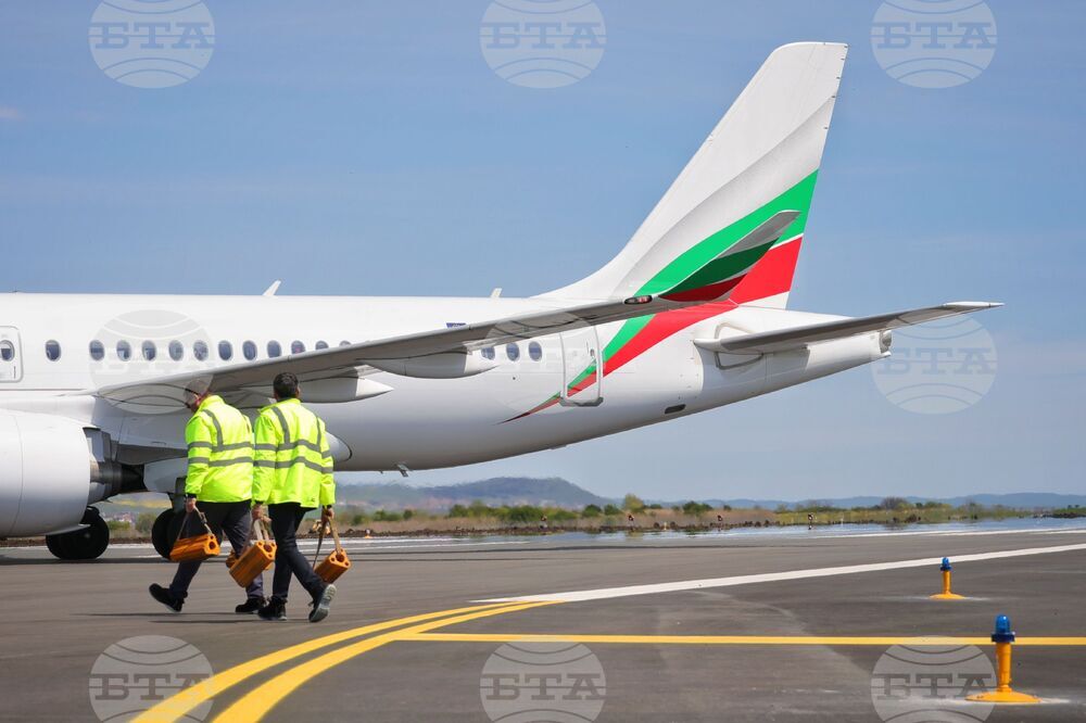 Бургас - летище - откриване на обновена писта