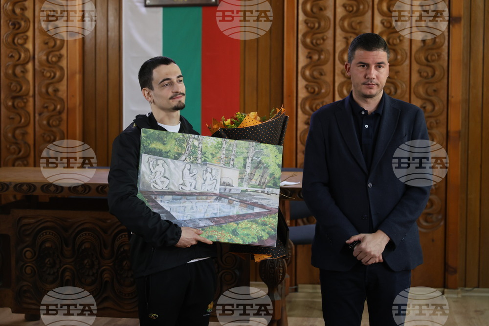 Сопот - Иван Димов - тържествено посрещане