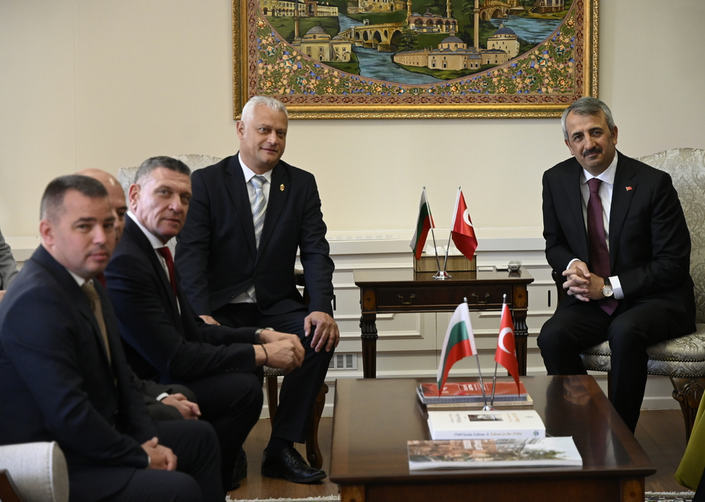 Interior Minister, Edirne Governor Discuss Cross-Border Crime, Illegal Migration