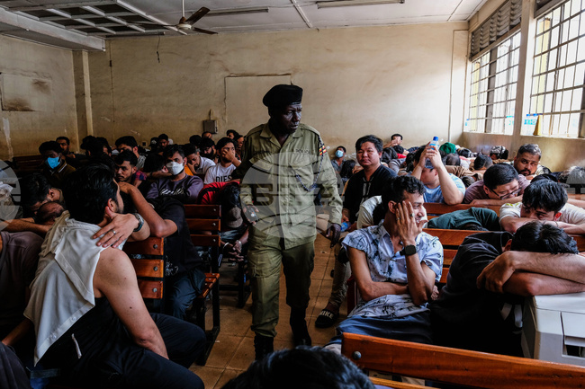 APTOPIX Uganda Migration