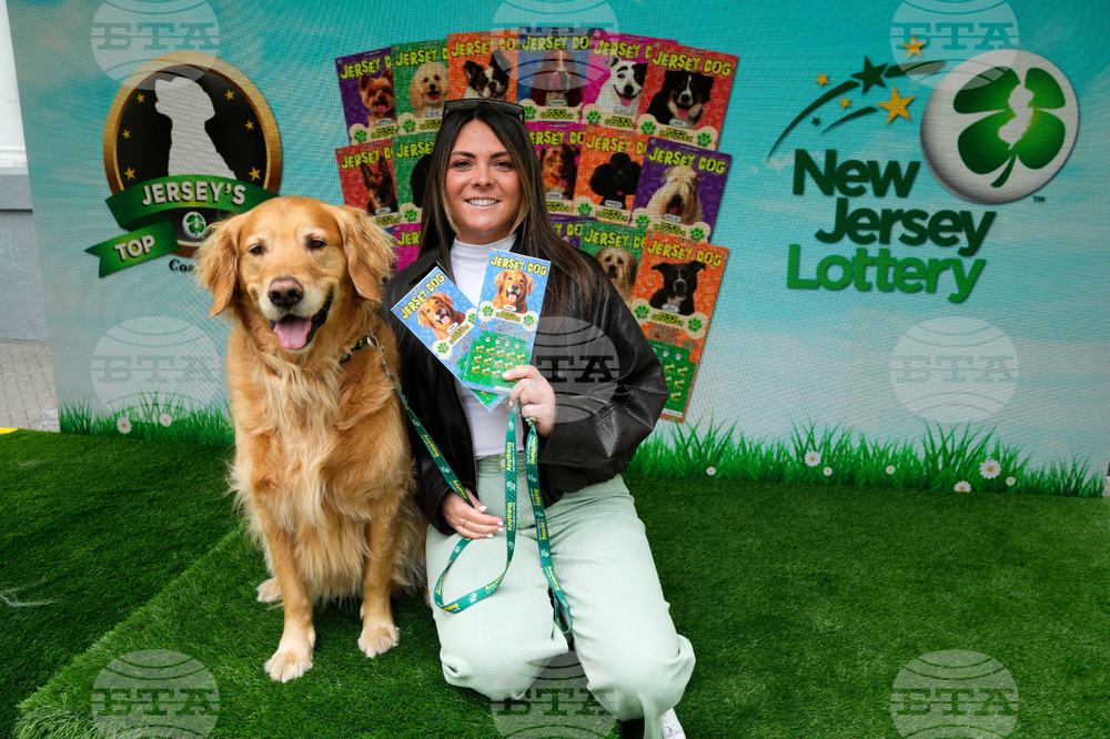 New Jersey Lottery Jersey Dog Press Conference