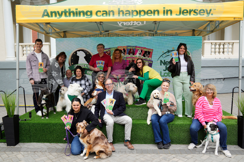 New Jersey Lottery Jersey Dog Press Conference