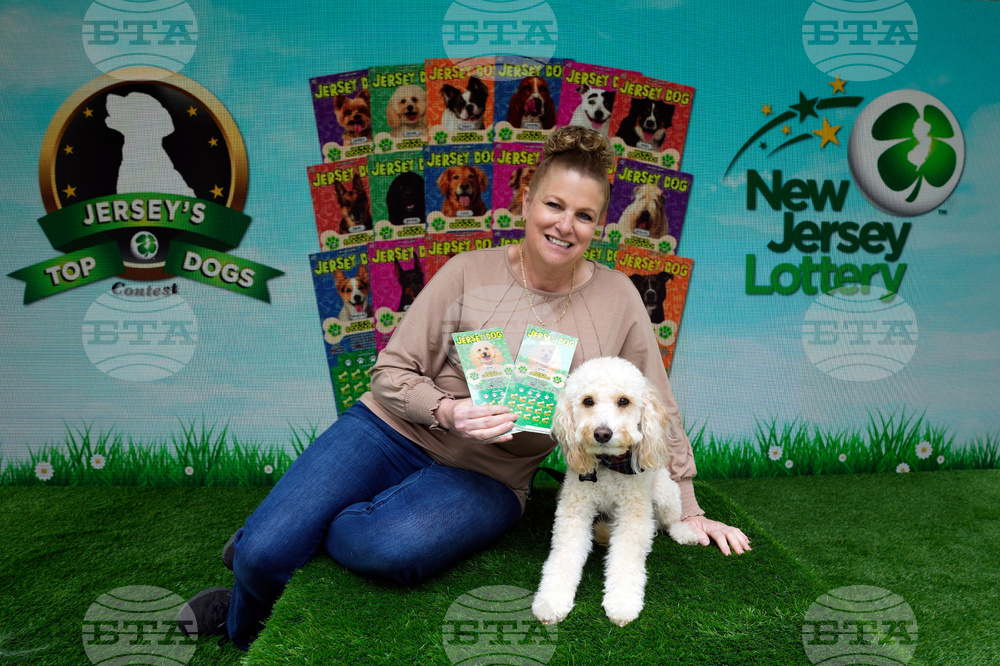 New Jersey Lottery Jersey Dog Press Conference