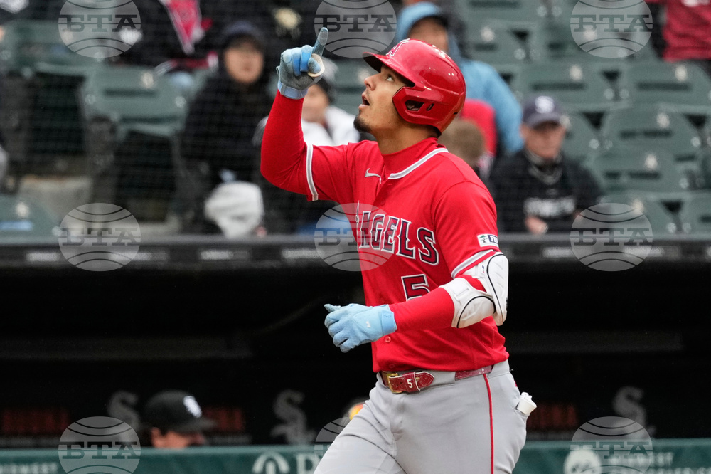 Angels White Sox Baseball