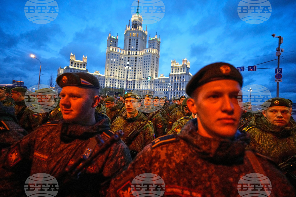 APTOPIX Russia Victory Day Parade Rehearsal