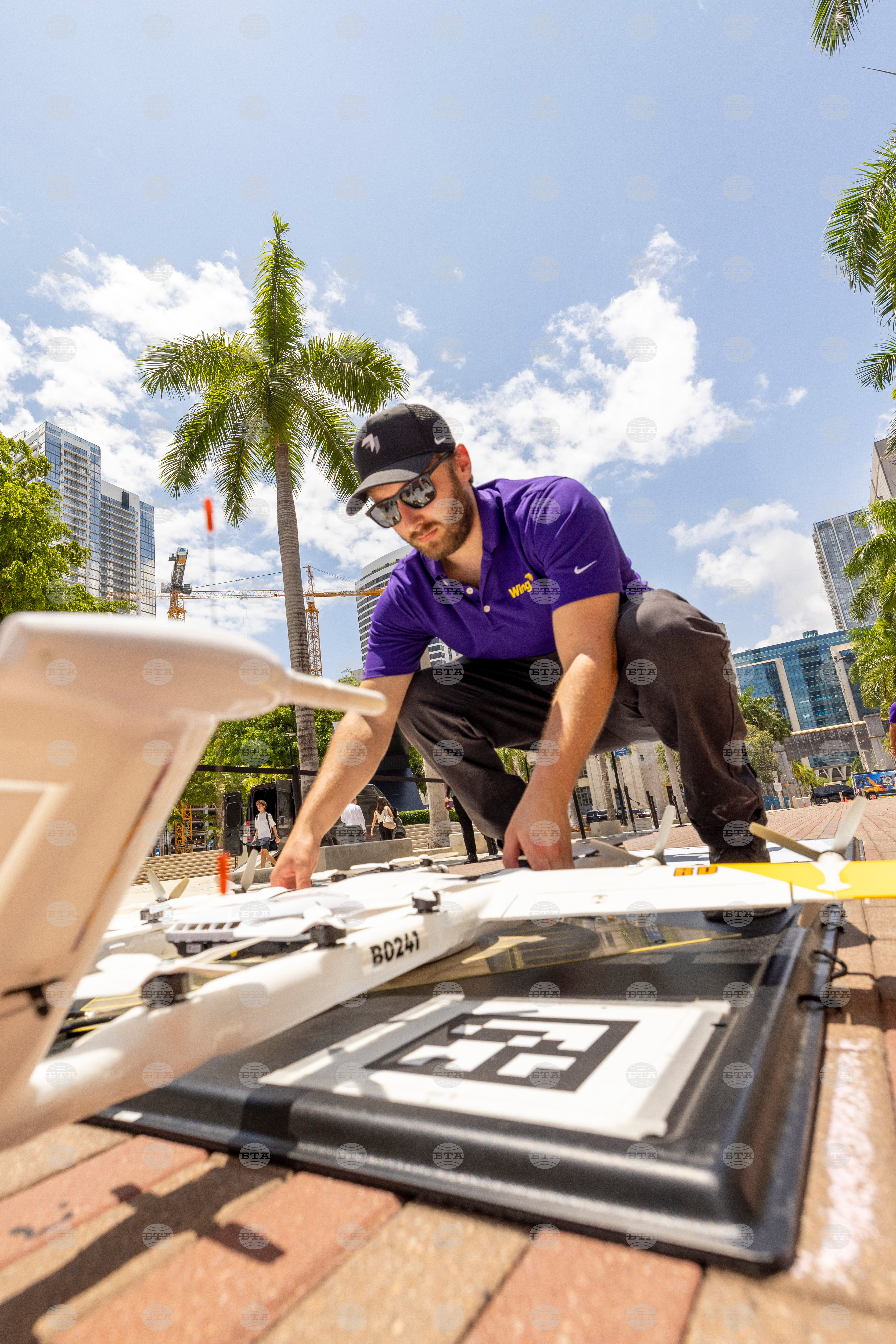 Wing Drone Delivery Demos in Miami