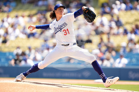 Marlins Dodgers Baseball