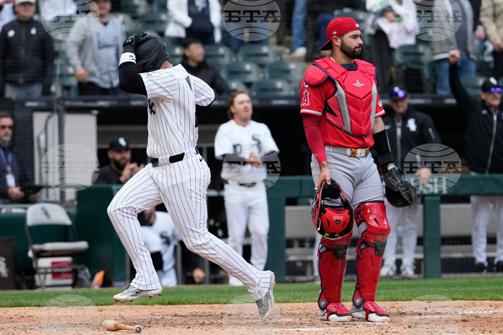 Angels White Sox Baseball