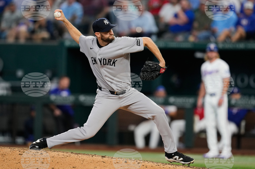 Yankees Rangers Baseball