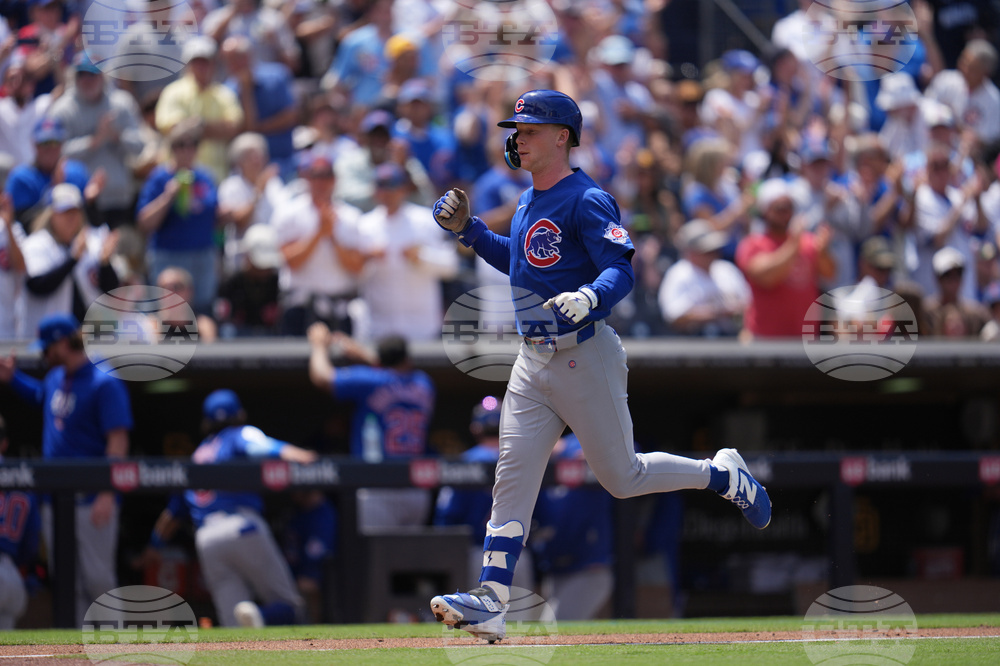 Cubs Padres Baseball