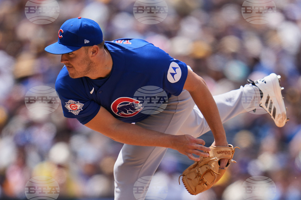 Cubs Padres Baseball