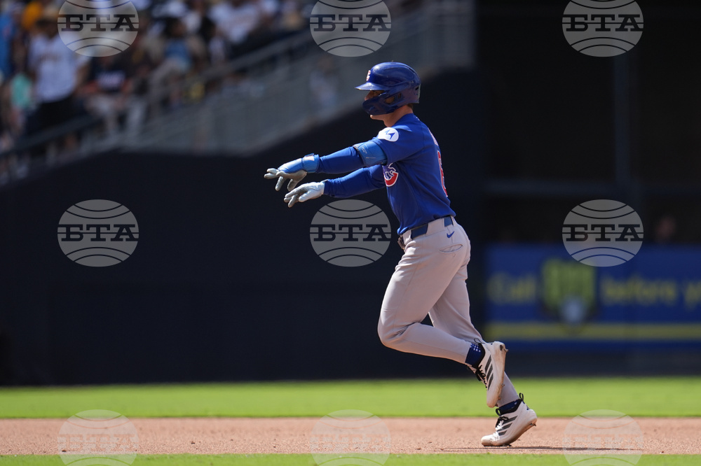 Cubs Padres Baseball