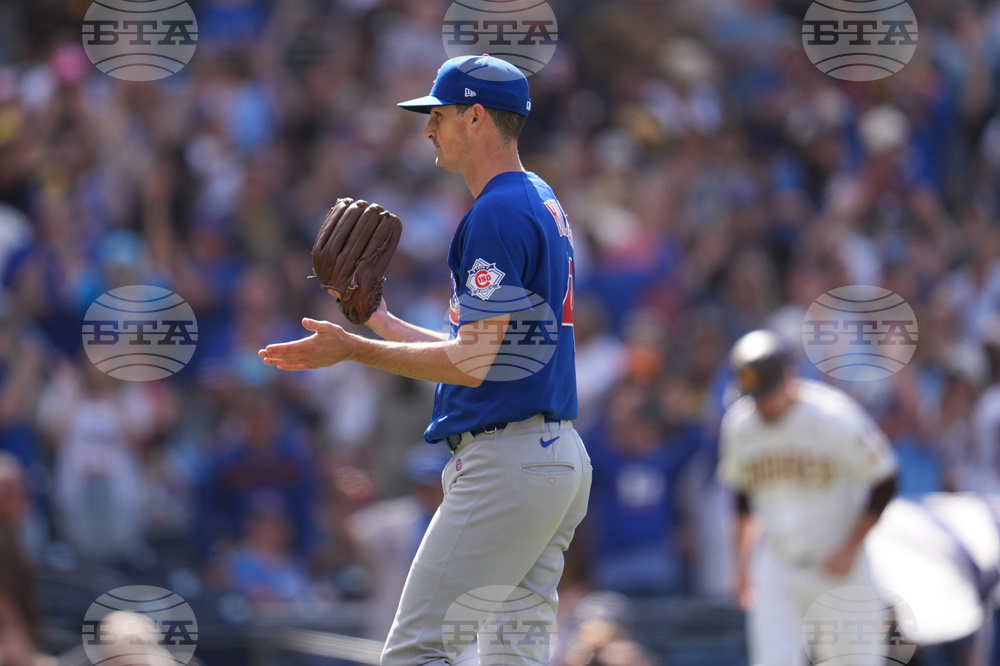 Cubs Padres Baseball