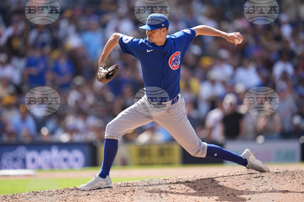 Cubs Padres Baseball