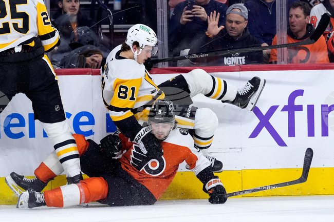 Penguins Flyers Hockey