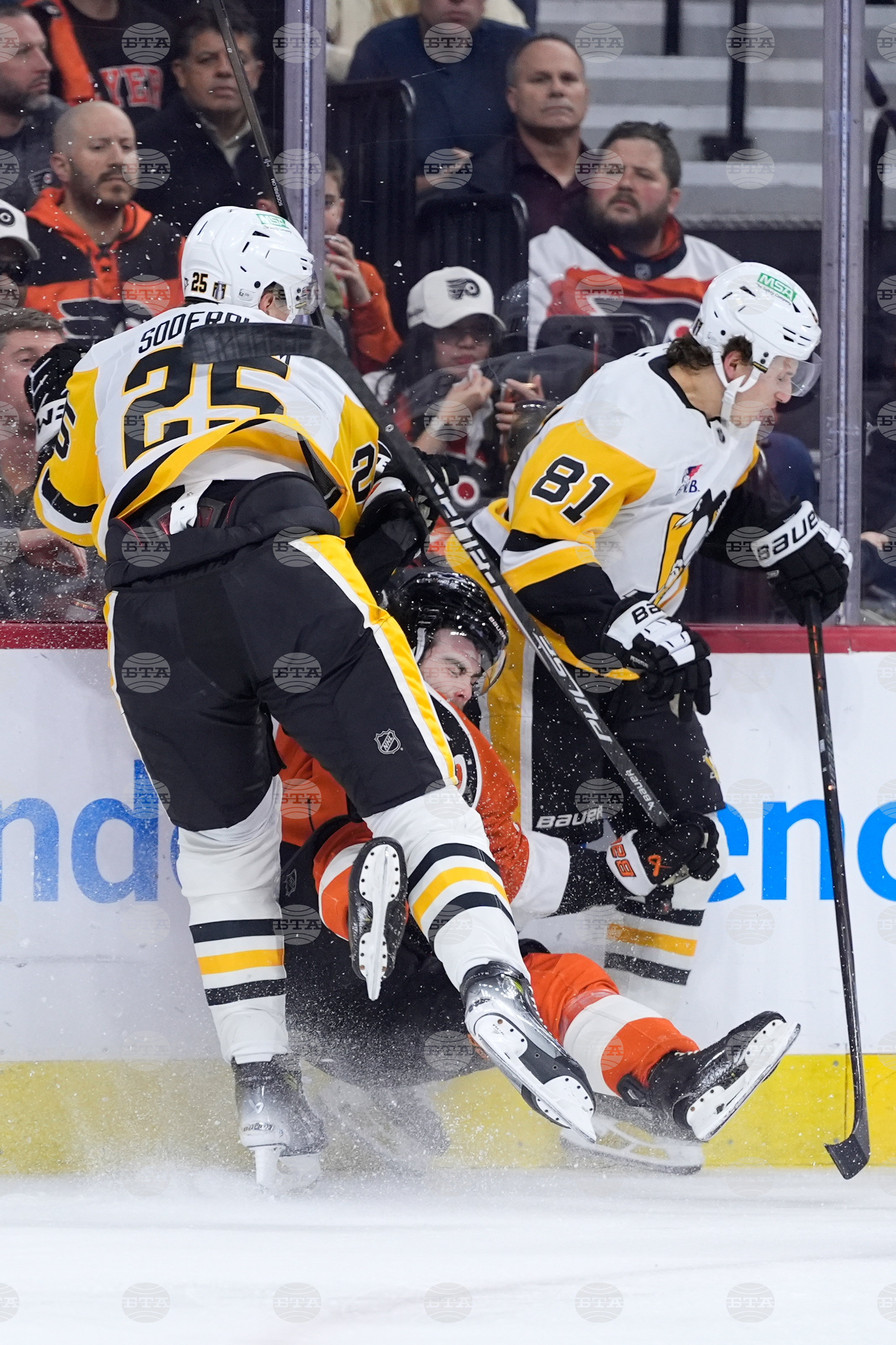 Penguins Flyers Hockey