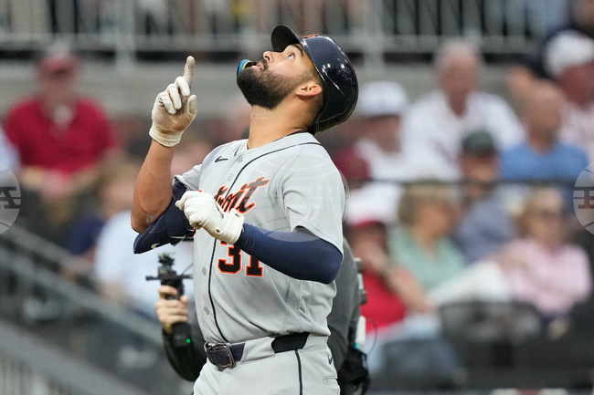 Tigers Braves Baseball