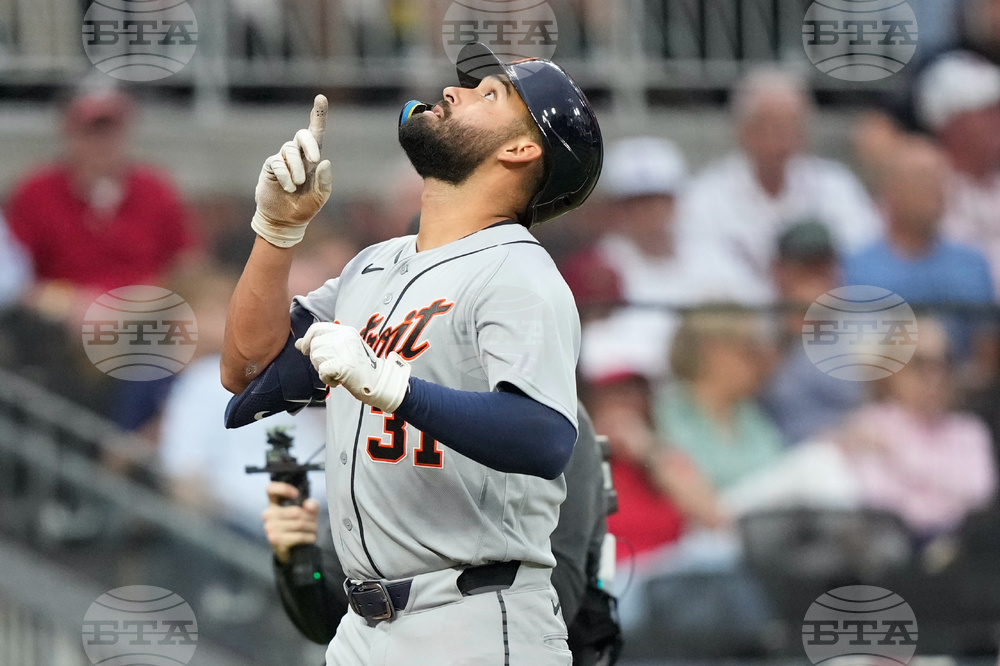Tigers Braves Baseball