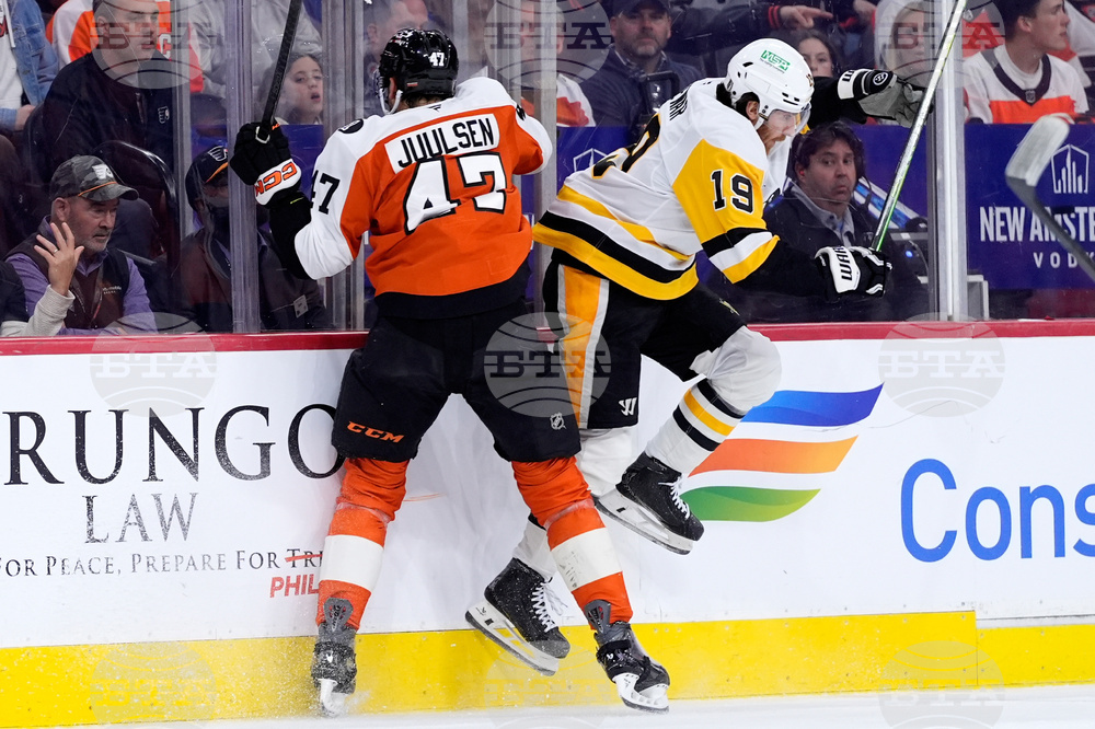 Penguins Flyers Hockey