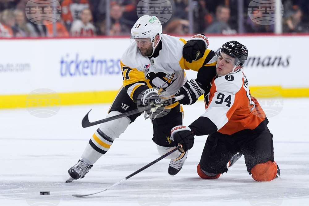 Penguins Flyers Hockey