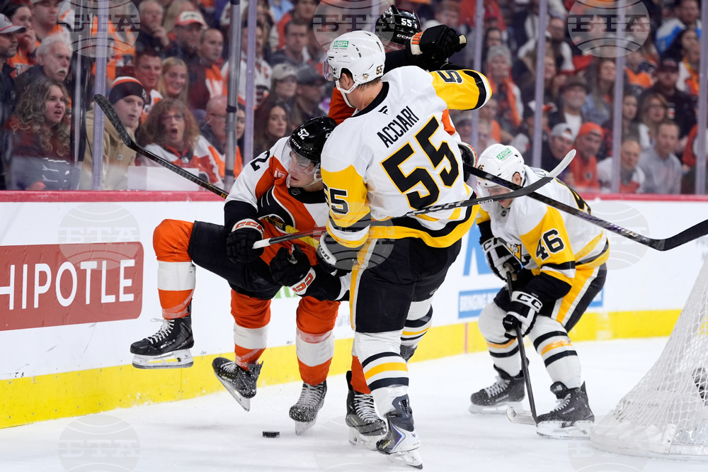 Penguins Flyers Hockey